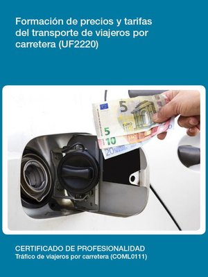 cover image of UF2220--Formación de precios y tarifas del transporte de viajeros por carretera